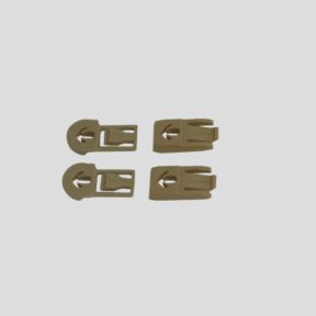 Hebillas de repuesto para sistema de fijación en casco ARC Rail para máscara Spear/Nerve - Tan - Wiley X