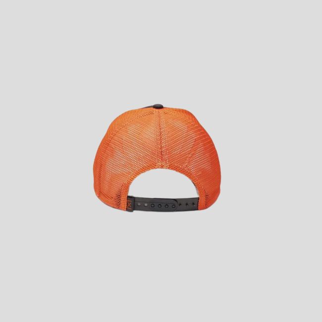 Czapka z daszkiem typu trucker - Ciemnoszary/Pomarańczowy - Wiley X