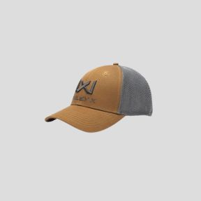 Czapka trucker z logo Szary - Tan/Szary - Wiley X