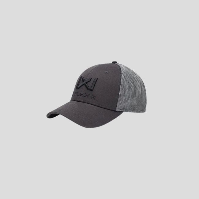Truckercap mit Logo Schwarz - Dunkelgrau/Grau - Wiley X