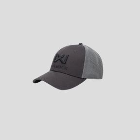 Czapka trucker z logo Czarny - Ciemny Szary/Szary - Wiley X