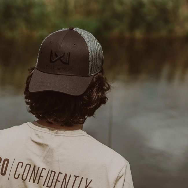 Casquette camionneur avec logo Noir - Gris Foncé/Gris - Wiley X