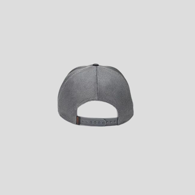 Gorra camionera con logo naranja - Gris Oscuro/Gris - Wiley X