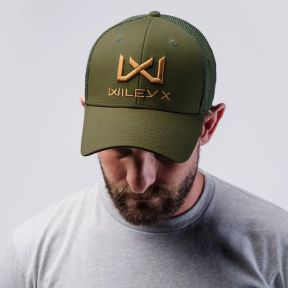 Gorra camionera con logo Tan - Verde Oliva - Wiley X