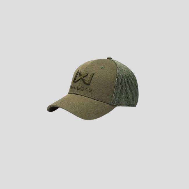 Boné camionista com logótipo Verde Oliva - Verde Oliva - Wiley X
