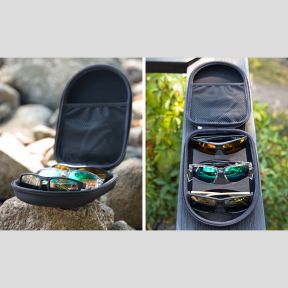 Étui zippé pour 3 paires de lunettes - Noir - Wiley X