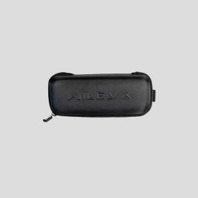Custodia con cerniera per occhiali con logo universale - Nero - Wiley X