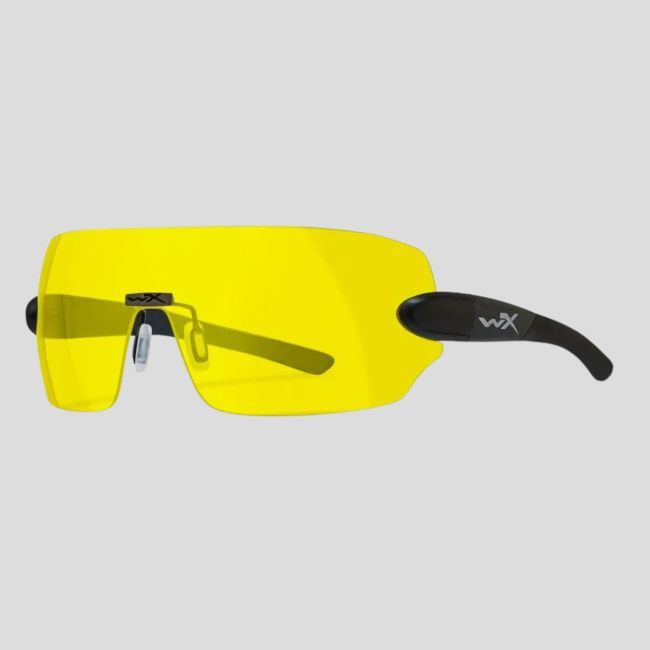 Óculos de proteção balística Detection (kit 5 lentes Incolor/Amarelo/Laranja/Violeta/Cobre) - Preto - Wiley X