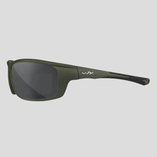 Lunettes de protection balistique Grid (verres Captivate™ polarisés Gris) - Vert Olive - Wiley X
