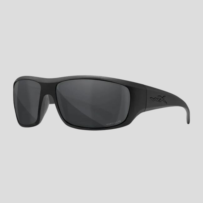 Óculos de proteção balística Omega (lentes Captivate™ polarizadas Cinzentas) - Preto - Wiley X