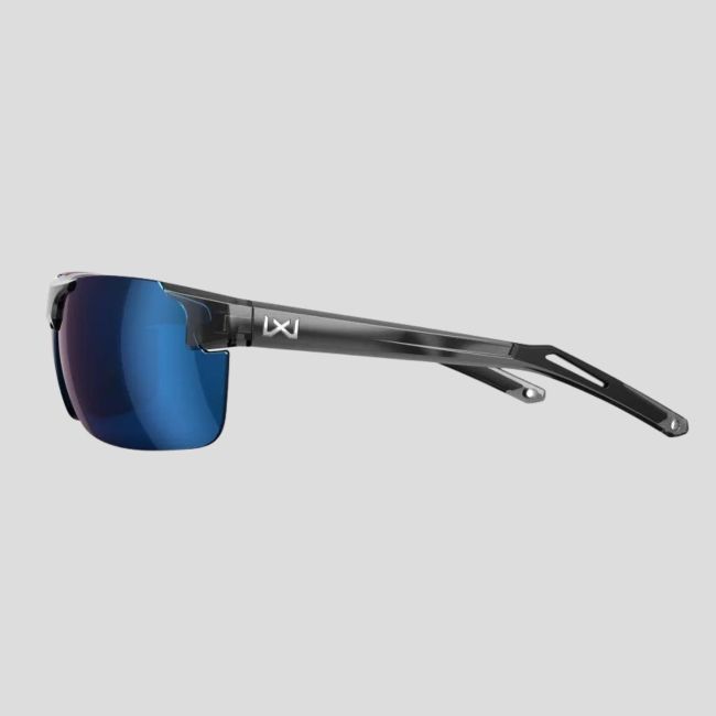 Occhiali di protezione balistica Prime (lenti Captivate™ polarizzati e specchio Blu) - Grigio Trasparente - Wiley X