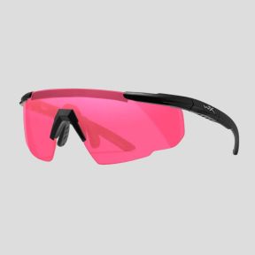Óculos de proteção balística Saver Advanced (lente Vermelhão) - Preto - Wiley X