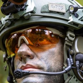 Gafas de protección balística Vapor Comm (kit 3 lentes Gris/Incoloro/Óxido) - Tan - Wiley X