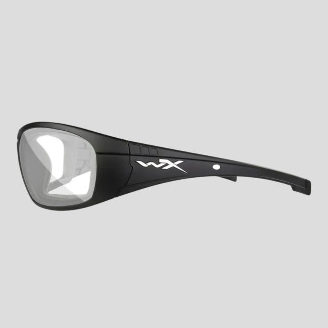 Beschermingsbril Boss (kleurloze glazen) - Zwart - Wiley X