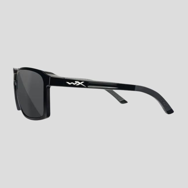 Óculos de sol Alfa (lentes Captivate™ polarizadas Cinza) - Preto - Wiley X