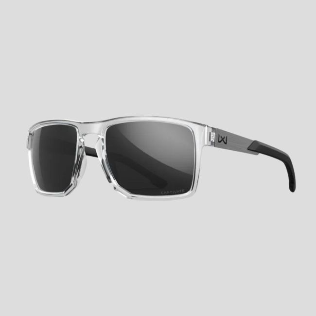 Sonnenbrille Apex (Captivate™ Graue Gläser) - Hellgrau Transparent/Hellgrau - Wiley X