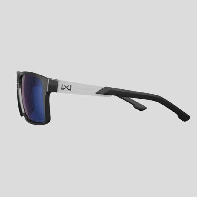 Gafas de sol Apex (lentes Captivate™ polarizados y espejos Azules) - Gris/Negro - Wiley X