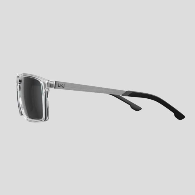 Sonnenbrille Axe (Captivate™ Graue Gläser) - Hellgrau Transparent/Hellgrau - Wiley X