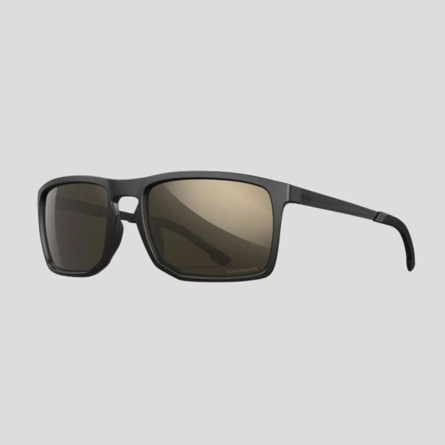 Óculos de sol Axe (lentes Captivate™ polarizadas e espelho Cinza Tungstênio) - Preto - Wiley X