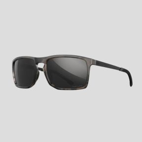 Sonnenbrille Axe (Captivate™ polarisierte Gläser und schwarze Spiegel) - Braun Gefleckt/Schwarz - Wiley X