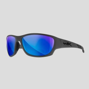 Óculos de sol Climb (lentes Captivate™ polarizadas e espelhos Azuis) - Cinzento - Wiley X