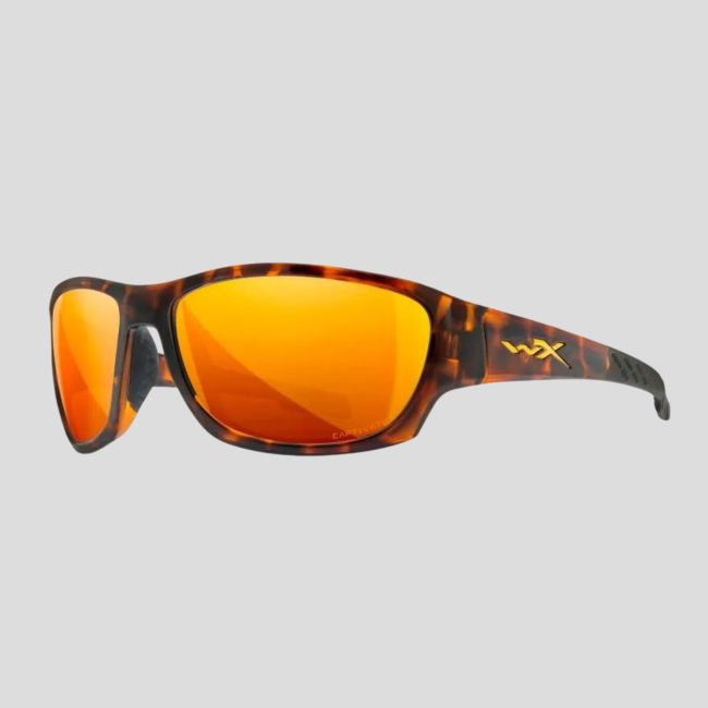 Occhiali da sole Climb (lenti Captivate™ polarizzate e specchio Bronzo) - Marrone Maculato - Wiley X