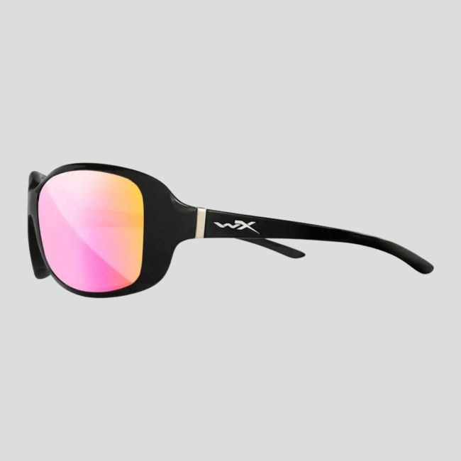 Lunettes de soleil femme Affinity (verres Captivate™ polarisés et miroirs Roses/Dorés) - Noir - Wiley X