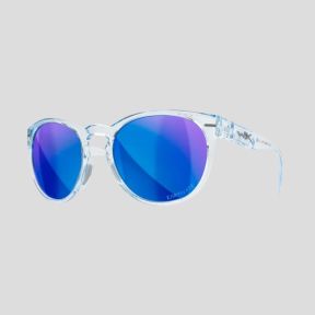 Damen-Sonnenbrille Covert (Captivate™ polarisierte und blaue Spiegel-Gläser) - Hellblau Transparent - Wiley X