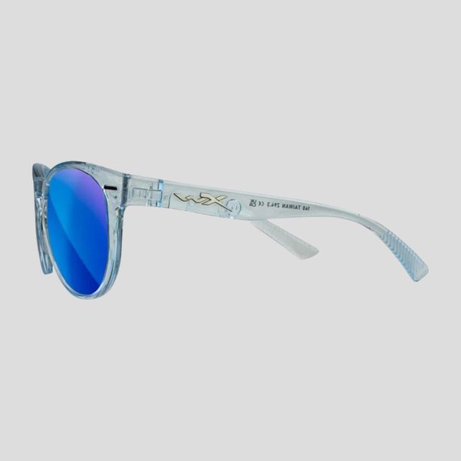 Occhiali da sole donna Covert (lenti Captivate™ polarizzate e specchio Blu) - Blu Chiaro Trasparente - Wiley X