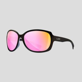 Lunettes de soleil femme Mystique (verres Captivate™ polarisés et miroirs Roses/Dorés) - Marron - Wiley X