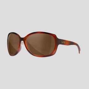 Damen-Sonnenbrille Mystique (braune Gläser) - Geflecktes Braun - Wiley X