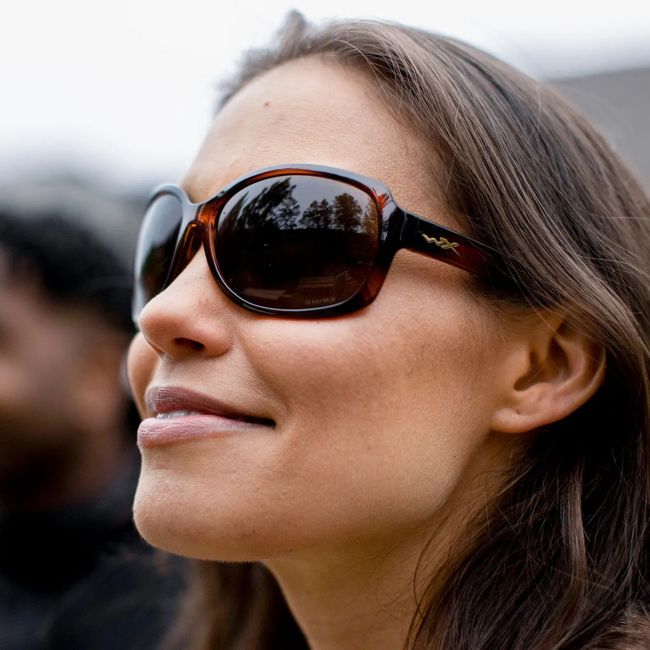 Lunettes de soleil femme Mystique (verres Marrons) - Marron Tacheté - Wiley X
