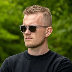 Dames zonnebril Ultra (Captivate™ gepolariseerde grijze glazen) - Transparant Grijs - Wiley X