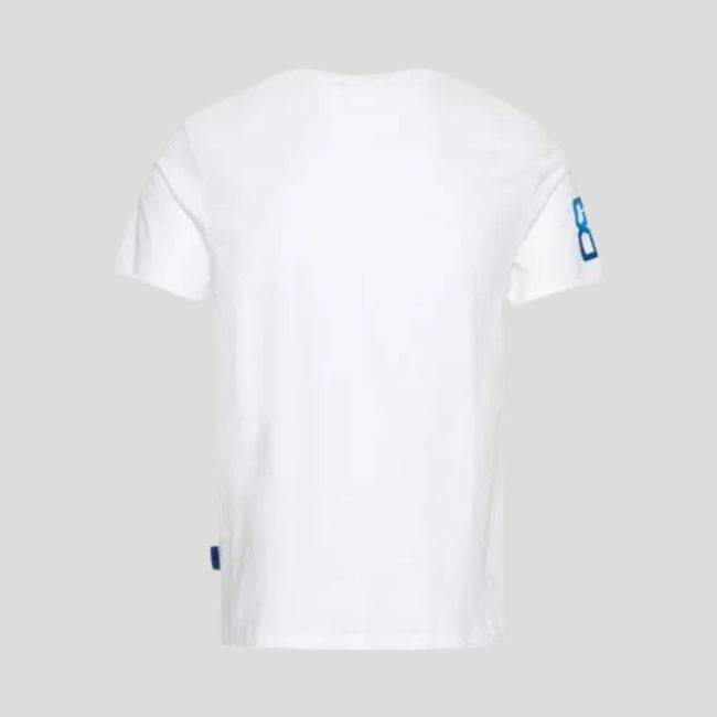 T-shirt Fish Skeleton - Wit - Wiley X