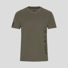 T-Shirt Canyon mit Seitenlogo Olivgrün - Salbeigrün - Wiley X