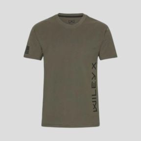 T-Shirt Canyon mit Seitenlogo Olivgrün - Salbeigrün - Wiley X