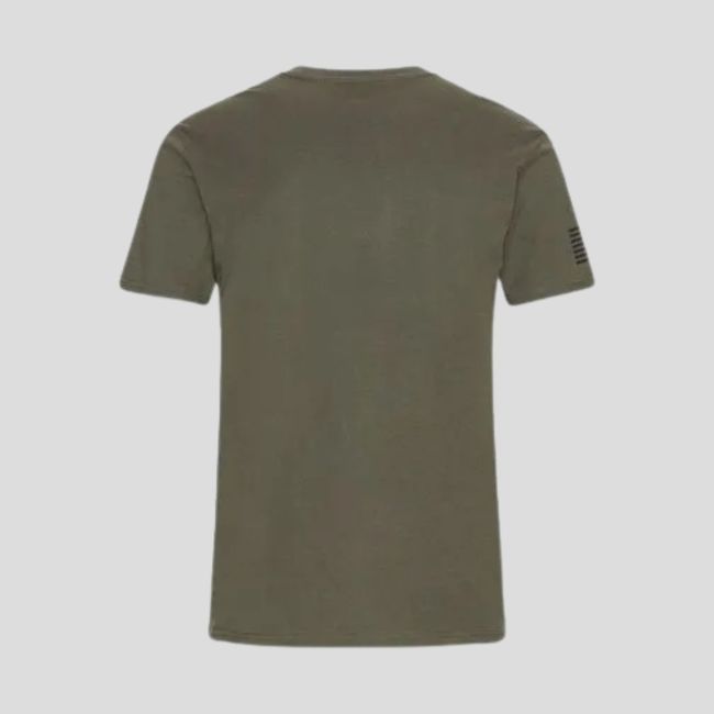 T-shirt Canyon met zijlogo Olijfgroen - Saliegroen - Wiley X