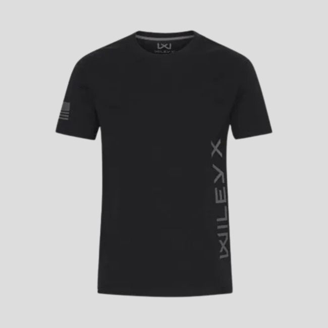 Camiseta Canyon con logo lateral Gris - Negro - Wiley X