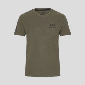Camiseta Canyon con logo corazón Verde Oliva - Verde Salvia - Wiley X