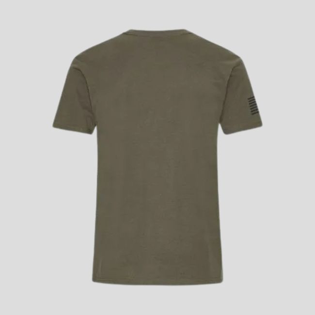T-shirt Canyon com logótipo coração Verde Olive - Verde Sálvia - Wiley X
