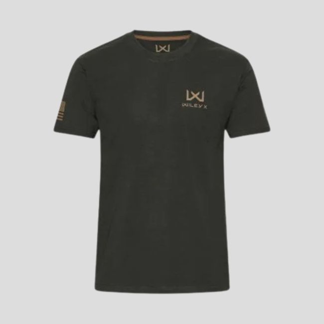 T-shirt Canyon z logo serca Coyote - Oliwkowa Zieleń - Wiley X