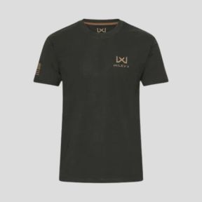 T-shirt Canyon con logo cuore Coyote - Verde Oliva - Wiley X