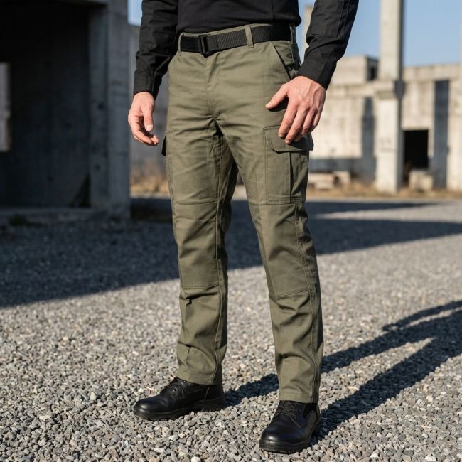 Feldhose M64 Satin - Khaki - CityGuard