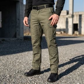M64 Satijn Militaire Broek - Kaki - CityGuard