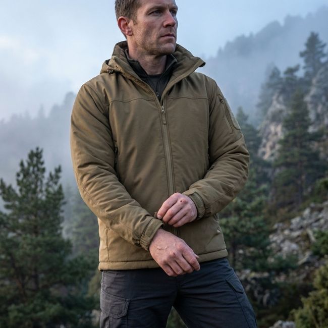 Chaqueta táctica de invierno impermeable Stryker - Ranger Green - Highlander