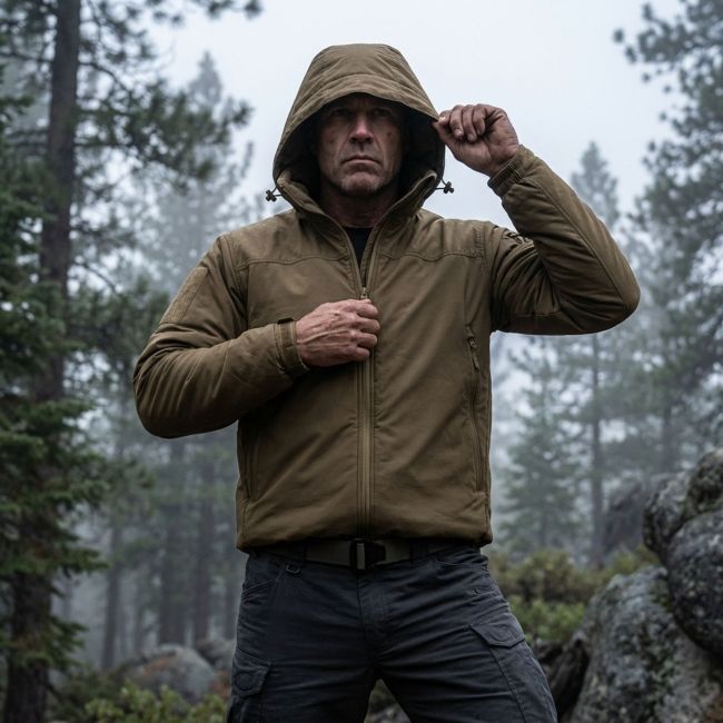 Chaqueta táctica de invierno impermeable Stryker - Ranger Green - Highlander
