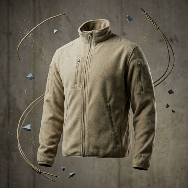 Fleecejacke Dutycall - Olivgrün - GK