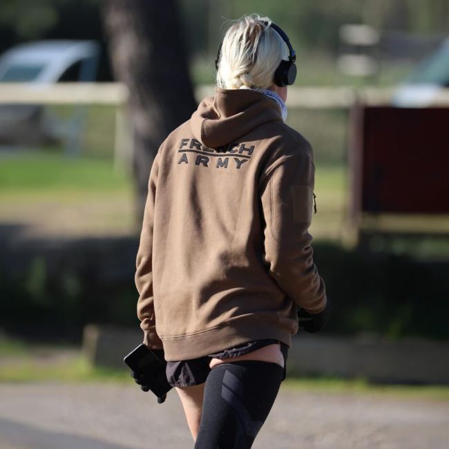 Hoodie French Army Coyote - Ares