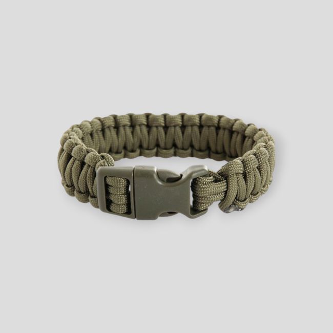 Paracord-Armband 22 mm - Khaki - Ares
