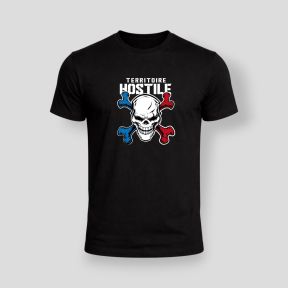 T-shirt design Territoire Hostile - Preto - OPEX